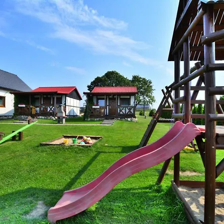 Cottage Near Baltic Beach And Lake Bukowo Feriehus *